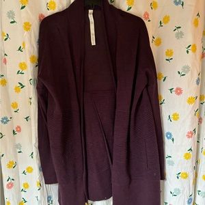 Lulu Lemon Maroon Cardigan